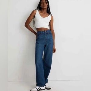 Madewell Baggy Straight Jeans size 31 NWOT